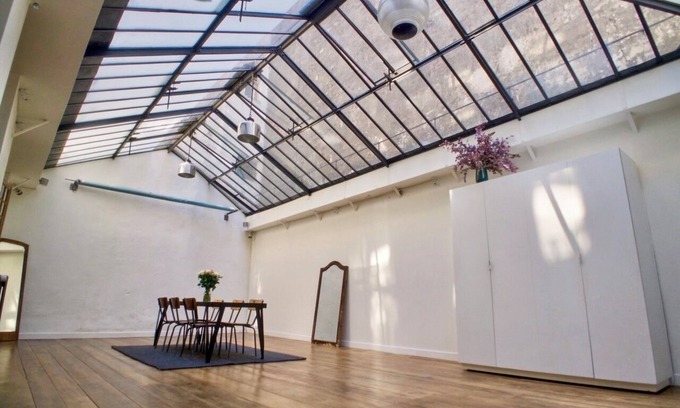 Arts-et-Metiers Apartamento | Spacious and dramatic 3-bedroom apartment in the heart of Le Marais