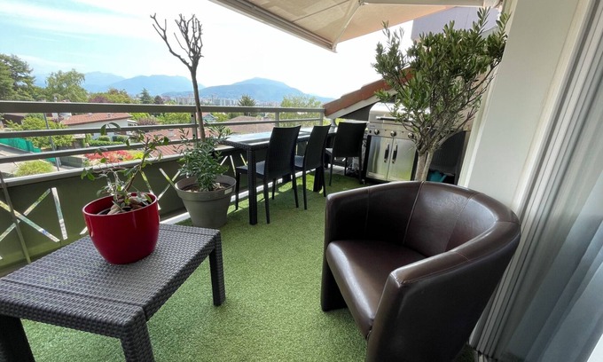 Novel Apartamento | spacious and modern apartment 5 mn from Annecy / lake and 35 mn from ski resorts