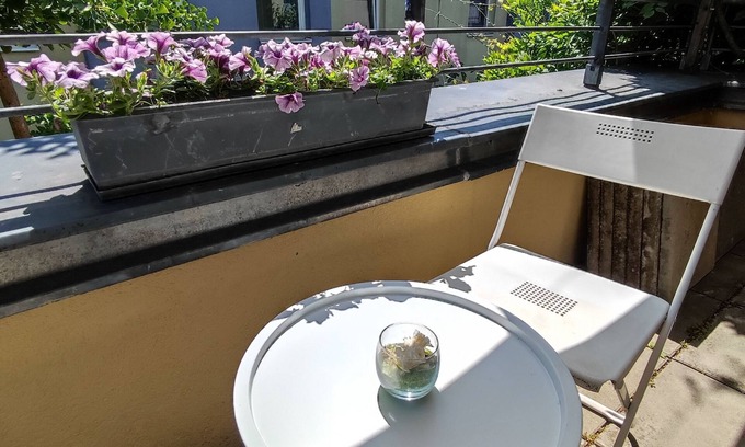 Vienna Apartamento | Apartamento con una gran terraza, parcialmente cubierta.