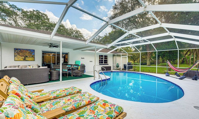 Terra Vista Casa | ¡Casa majestuosa de Hernando con piscina privada y lanai!