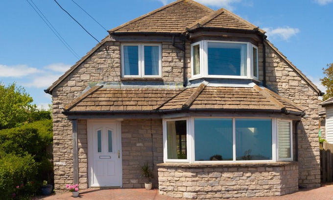 Worth Matravers Casa | Fabulosa casa de 5 dormitorios con impresionantes vistas al mar y playas arenosas Worth Purbeck