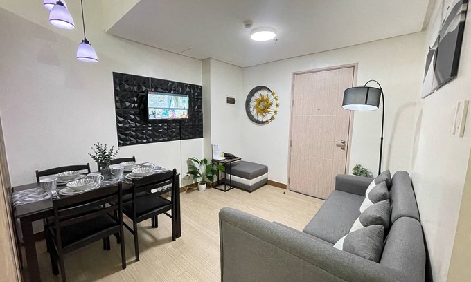 Novaliches Condominio | Spacious Comfort: Two bedrooms & large living space ideal for families friends