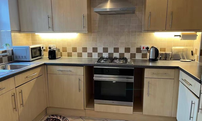 Darley Abbey Apartamento | Spacious Comfortable Central Derby 2-bed Apartment