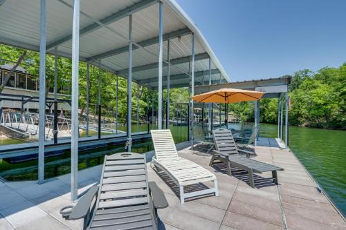 Osage Beach Casa | Spacious Decks and Dock Margaritaville Home!