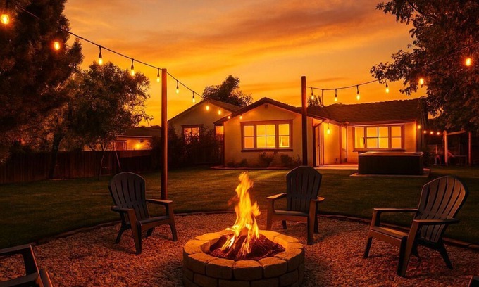 Castlewood Casa | Spacious DTC Getaway - Hot Tub, FirePit, GameRoom - Ideal for Families & Groups