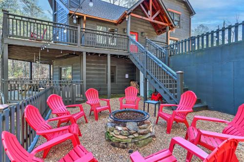 Ellijay Casa | Spacious Ellijay Resort Home with Hot Tub!