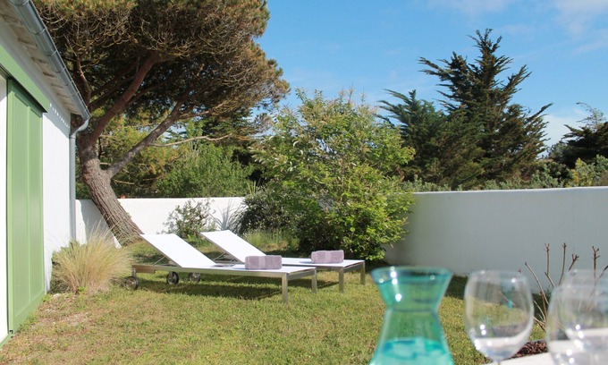 Le Bois-Plage-en-Re Casa | Villa sin vecinos a 100 metros de la playa por un camino que cruza las dunas