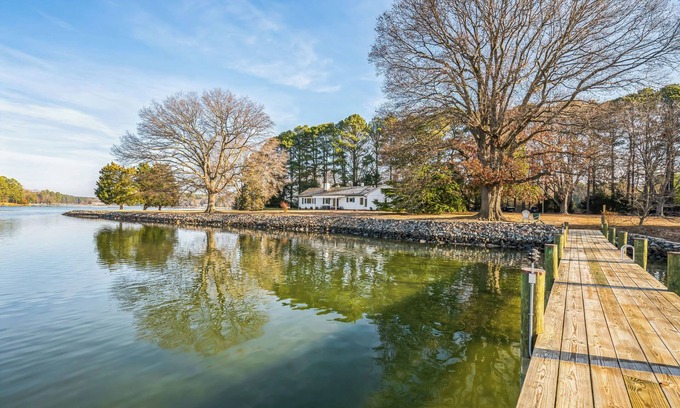 St. Michaels Casa | Stunning Waterfront Home with Pool & Views
