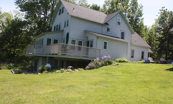 Otter Creek Casa | Granja amplia con Vistas Mtn, tranquila, 4 millas de Bar Harbor, por Acadia NP, BH