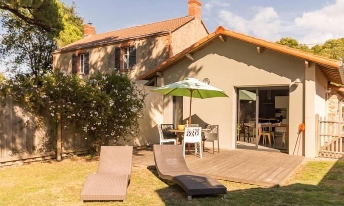 Saint-Brevin-les-Pins Cabaña | Gîte spacieux à 2 km de l'océan avec jardin clos et équipements modernes à Saint-Brevin-les-Pins