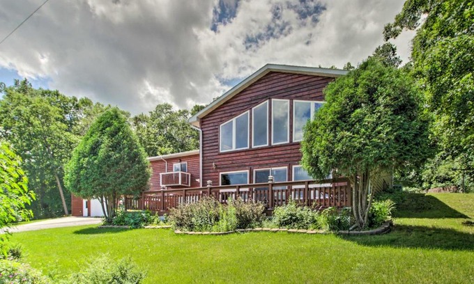 Frazee Casa | Spacious Frazee Home with Direct Lake Access!