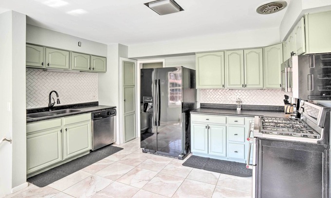 Michigan City Cabaña | Spacious Getaway w/ Heated Private Pool!