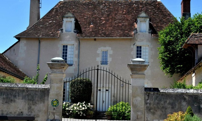 Bossay-sur-Claise Cabaña | Casa de campo XVII restaurada con jardín privado y todas comodidades, en el centro de Bossay-sur-Claise