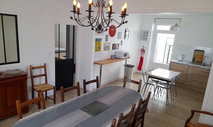 Plestin-les-Greves Casa | spacious house of 120m² with enclosed garden