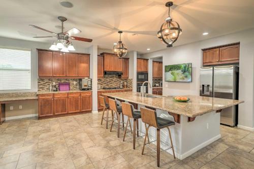 Indio Casa | Spacious Indio Home Pool, Grill, and Fire Pits