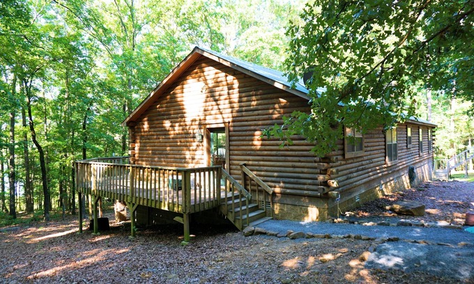 Higden Cabina | Amplio Retiro Lakefront Log Home