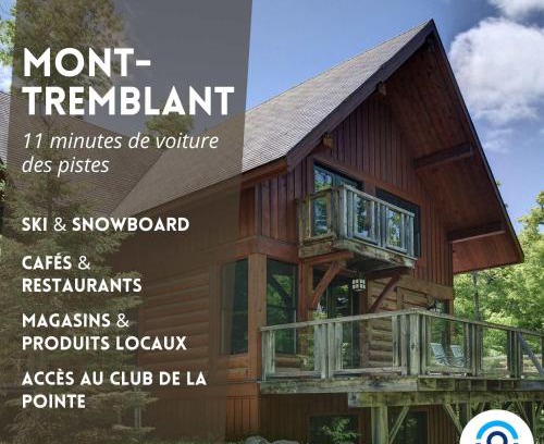 Lac Superieur Village Chalet De Esquí | Spacious log cottage Resort access