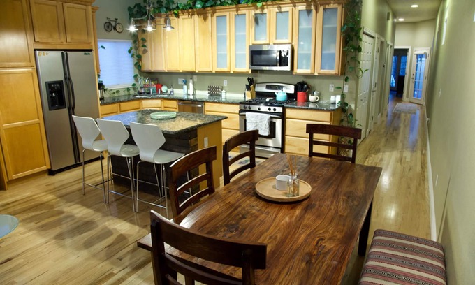 Curtis Park Casa | Spacious Lounging Comfort w/ 500 sqft Rooftop Deck Overlooking Downtown Denver