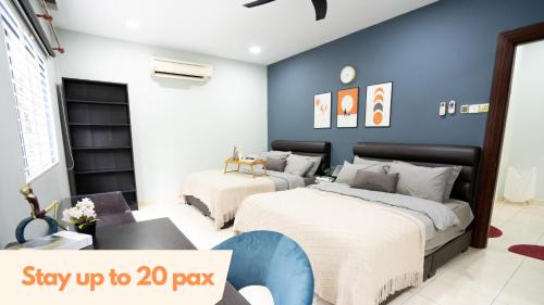Batu Caves Casa | Spacious Luxury 5BR Villa for 23 Pax BBQ Family & Party Ready 宽敞豪华别墅 可住23人 烧烤聚会家庭首选