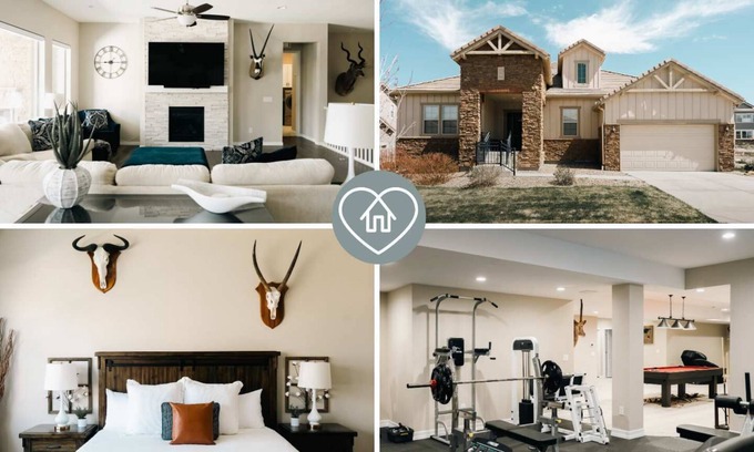 Broomfield Casa | Spacious Luxury Escape - Game Room & Home Gym