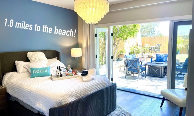 Del Mar Heights Casa | Spacious, Luxury Ocean Master Suite 2 BD 1 Spa like Bath, 🛁Kitchenette.
