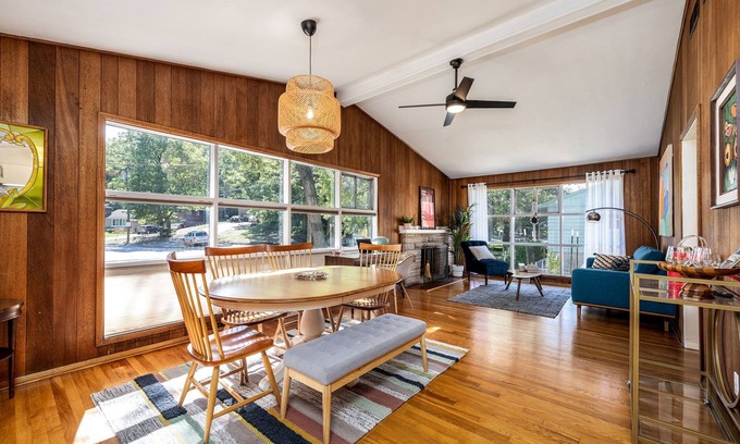 Miller Beach Casa | Spacious MCM beach house with private yard!