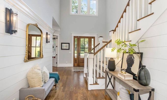 Durham Casa | Spacious modern farmhouse perfect for Duke/UNC graduation weekend.