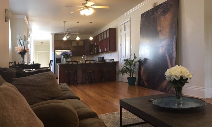 Broadmoor Apartamento | Spacious Napoleon Ave Mardi Gras Apartment