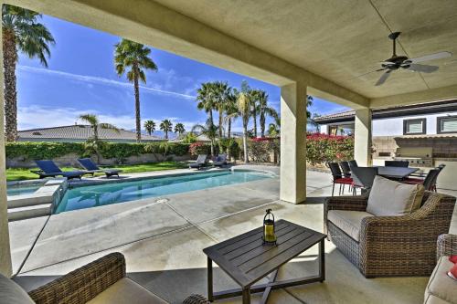 Palm Desert Casa | Spacious Palm Desert Home with Pool and Jacuzzi by Golf