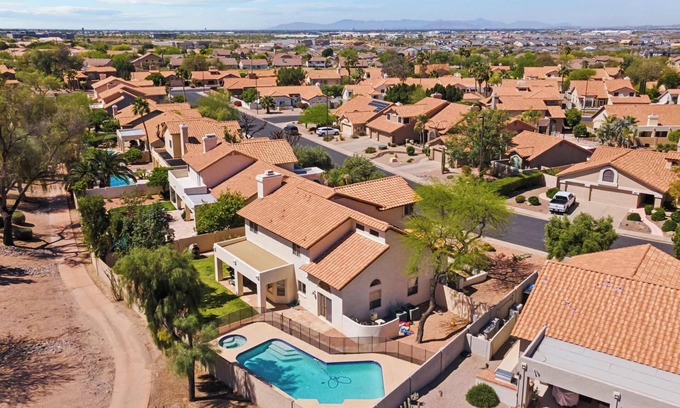 Red Mountain Ranch Casa | Spacious Retreat with Pool, Heated Spa, & Golf Course View!