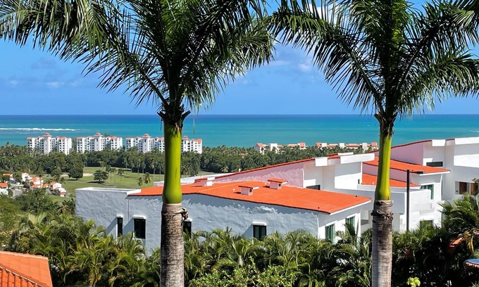 Mameyes II Condominio | Spacious Rio Mar Villa with Spectacular Ocean View & Golf Cart!