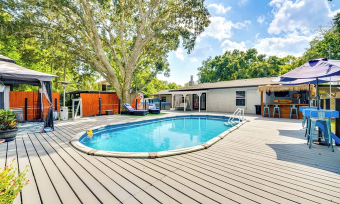 Tavares Casa | Spacious Tavares Home w/ Private Outdoor Oasis!
