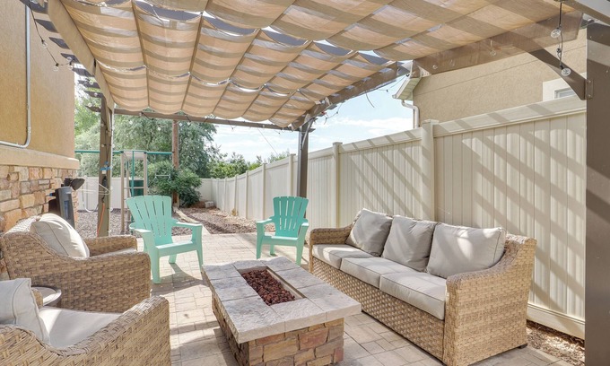 Provo Casa | Spacious Utah Retreat w/ Deck, Grill & Fire Pit!
