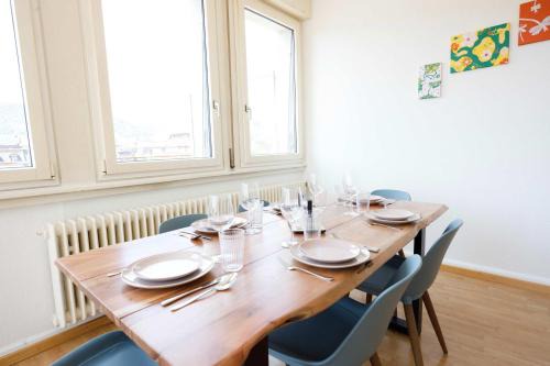 Sihlfeld Apartamento | Spacious Zurich Apt Huge Terrace & Views
