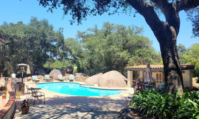 Ramona Casa | Spanish Hacienda in Wine Country - Pool- Game Room- Fire Pit-Private