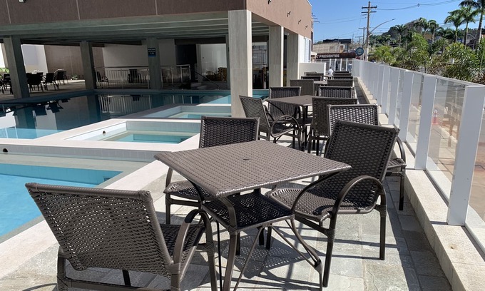 Prive das Caldas Apartamento | Spazzio DiRoma Acqua Park Luxo