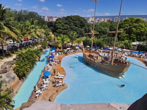 Caldas Novas Apartamento | Spazzio Diroma Acqua Park Splash Caldas Novas