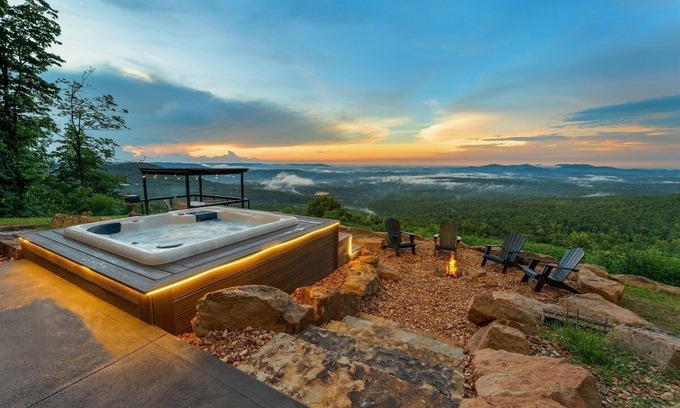 Jasper Cabina | Spectacular Arkansas Grand Canyon With Hot Tub