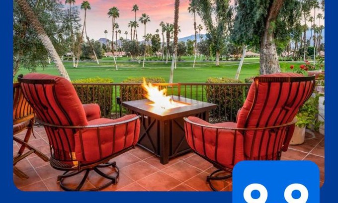 Palm Desert Casa | Spectacular condo with private golf privileges includes golf cart on Monterey Country Club !