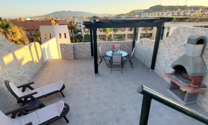 Playa de Vera Apartamento | ¡Ático dúplex espectacular con Piscina privada!