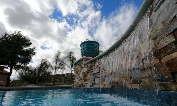 Tucson Casa | Spectacular Foothills Smart Oasis w/Private Pool