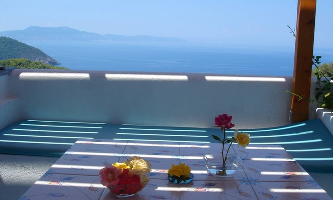 Votsi Villa | Espectacular Seaview Villa, ubicación perfecta, en Alonissos / Grecia