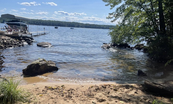 Naples Casa | Spectacular Sunsets and Sandy Beach on Long Lake!