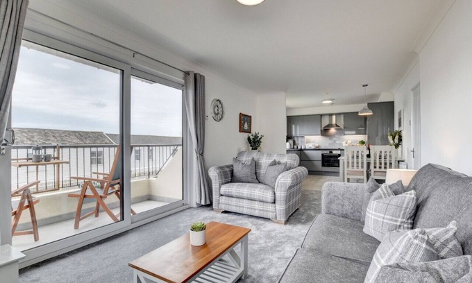 Instow Apartamento | Spinnaker - Dos Habitaciones Piso, Capacidad 4