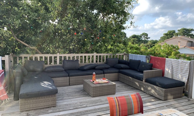 Pyla-sur-Mer Villa | Decoración Espléndida villa, gran vista al mar terraza 14/16 pers - sólo quince años