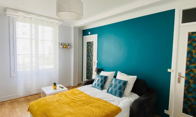 Le Marais Apartamento | Splendide studio Cosy à Caen gare