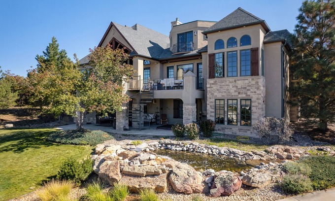 Castle Rock Casa | Sprawling French Estate home on 10 acres!
