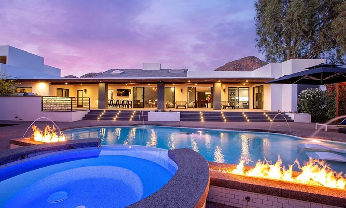 Arcadia Casa | MICRO LUXURY RESORT: teatro, terraza en la azotea, sauna, bañera de hidromasaje, piscina climatizada, arte épico