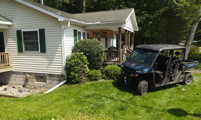 Weedville Casa | Spring View Lodge, Elk Country PA