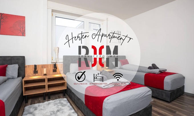 Westerholt Apartamento | Sr24 - Stilvolle Wohnung 1 in Herten